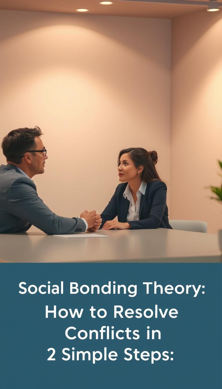 Social Bonding Theory: How to Resolve Conflicts